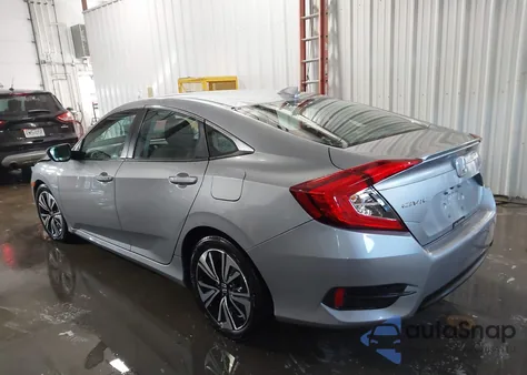 2017 Honda Civic Ex-T from USA, damaged, VIN 19XFC1F33HE014504
